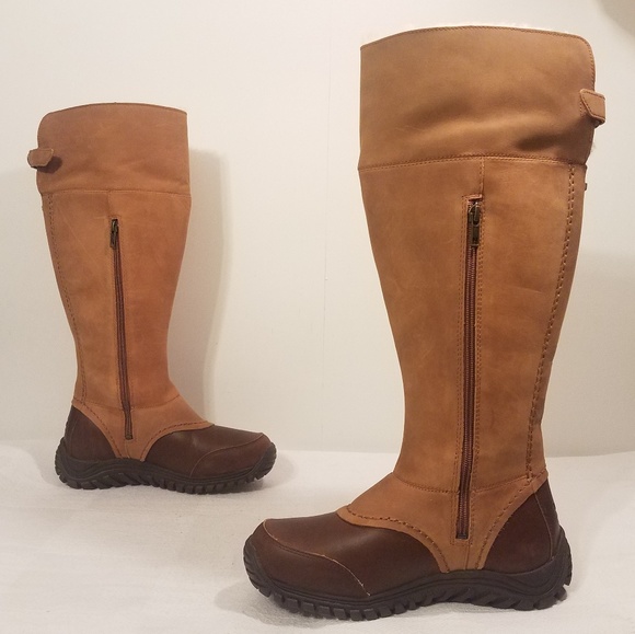 UGG MIKO TALL SHEARLING BOOTS, VERSATILE FOLD - Picture 4 of 8